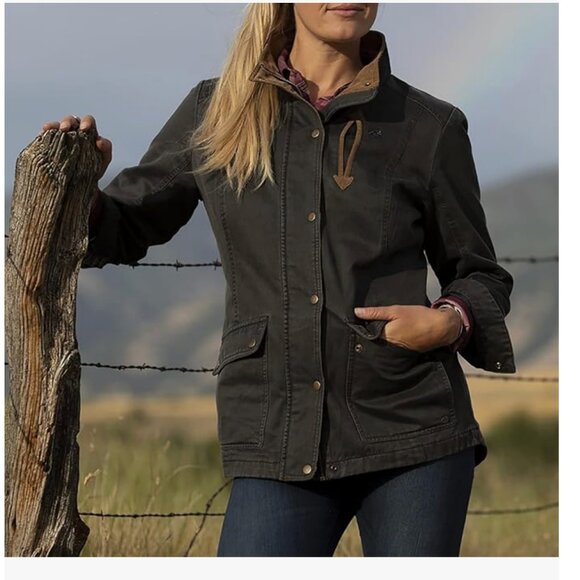 Legendary Whitetails Women's Saddle Country Shirt Jacket - Picture 1 of 5